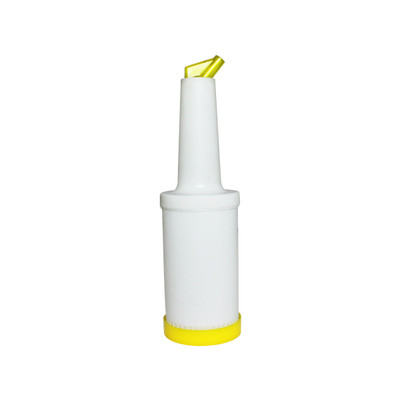 Thunder Group PLSNP01Y 1 Qt. Yellow Plastic Storer and Pour