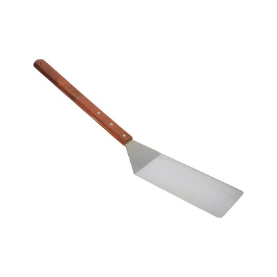 Thunder Group SLTWHT008 25.5" OA L Stainless Steel Blade Wood Handle Pizza Server