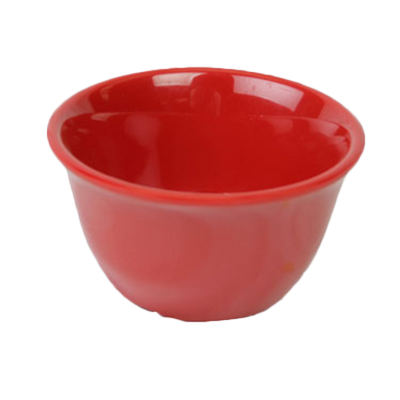 Thunder Group CR303PR 7 Oz. Pure Red Melamine Bouillon Cup