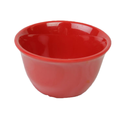 Thunder Group CR303PR 7 Oz. Pure Red Melamine Bouillon Cup