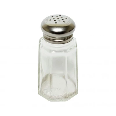 Thunder Group GLTWPS002 1 Oz. Stainless Steel Mushroom Cap Salt / Pepper Shaker - Case/12