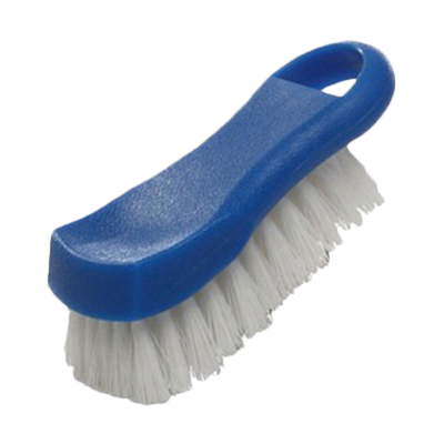 Thunder Group PLCBB02BU 6" W x 2.5" D Blue Plastic Cutting Board Brush
