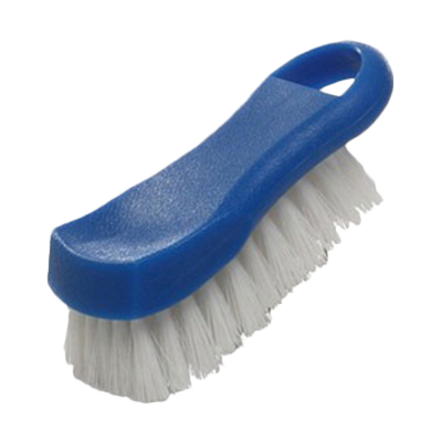 Thunder Group PLCBB02BU 6" W x 2.5" D Blue Plastic Cutting Board Brush