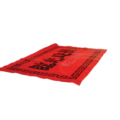 Thunder Group PLWC001 54" x 34" Red "Welcome" Floor Mat