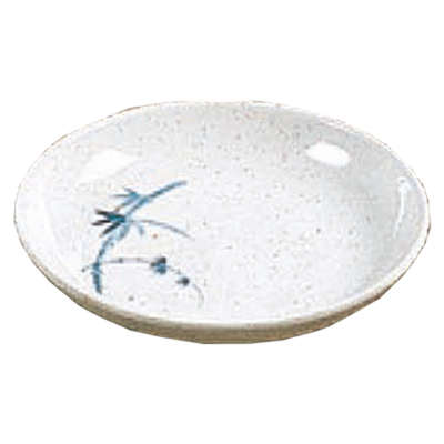 Thunder Group 102.8BB 2 Oz. Blue Bamboo Melamine Sauce Dish