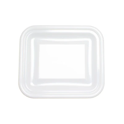 Thunder Group PLBTC002W White Polyethylene Stackable Bus Box