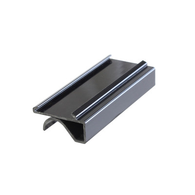 Thunder Group PLSL113BK 3" L Black Plastic Shelf Label