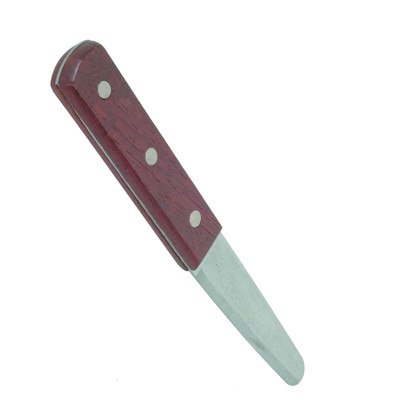 Thunder Group SLTWCK007 3.25" Blade Wood Handle Clam Knife