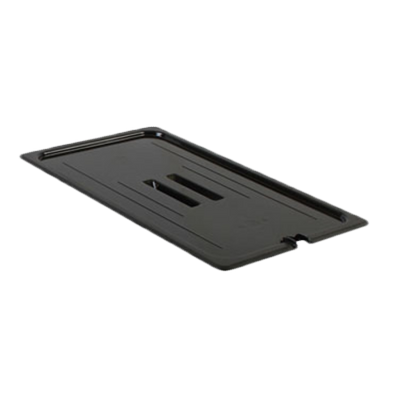 Thunder Group PLPA7000CSBK Full-Size Black Polycarbonate Food Pan Cover