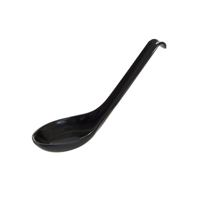 Thunder Group 7200BK 0.63 Oz. Black Melamine Classic Soup Spoon
