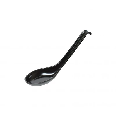Thunder Group 7200BK 0.63 Oz. Black Melamine Classic Soup Spoon
