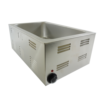 Thunder Group SEJ81000C 3.5 Qt. Stainless Steel Electric Countertop Food Warmer - 120 Volts
