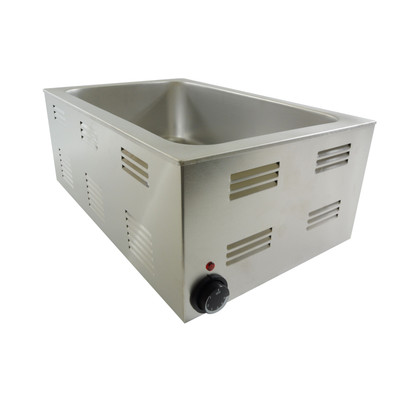 Thunder Group SEJ81000C 3.5 Qt. Stainless Steel Electric Countertop Food Warmer - 120 Volts