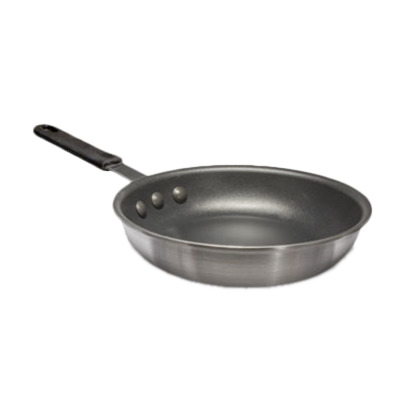 Crestware FRY08SH 8.5" Black Aluminum Riveted Handle Fry Pan