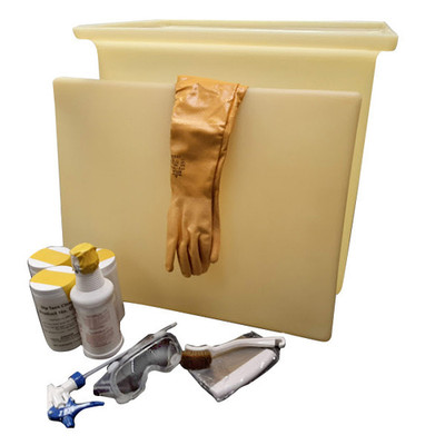 Quik n' Crispy QC10051 XL Cleaning Kit with 45 Gal.