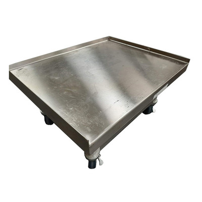 Quik n' Crispy QC10053 24" D x 30" W x 16" H Stainless Steel Heavy Duty Equipment Stand