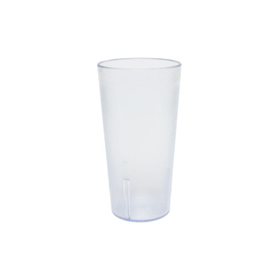 Thunder Group PLTHTB020C 20 Oz. Clear Plastic Textured Finish Tumbler