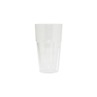 Thunder Group PLPCTB114CL 14 Oz. Clear Polycarbonate Diamond Tumbler