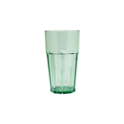 Thunder Group PLPCTB124GR 24 Oz. Green Polycarbonate Diamond Tumbler