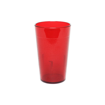 Thunder Group PLTHTB005R 5 Oz. Red Plastic Textured Finish Tumbler