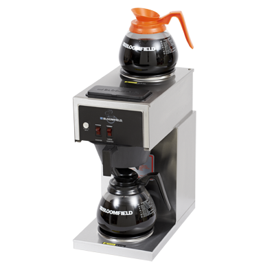 Bloomfield 8543-D2-120V Double Warmers Koffee King Decanter Brewer - 120 Volts 1700 Watts