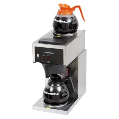 Bloomfield 8543-D2-120V Double Warmers Koffee King Decanter Brewer - 120 Volts 1700 Watts