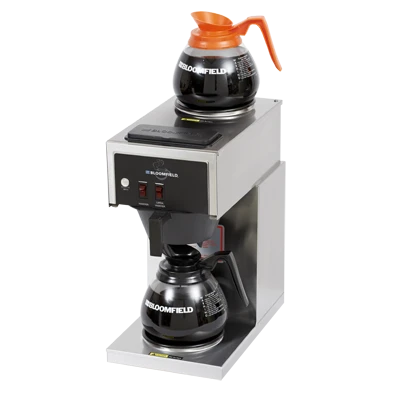 Bloomfield 8543-D2-120V Double Warmers Koffee King Decanter Brewer - 120 Volts 1700 Watts