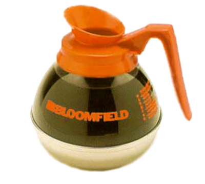 Bloomfield DCF8885O3 Plastic & Stainless Steel Unbreakable Decaf Decanter with Bloomfield Logo (3 Each per Case)