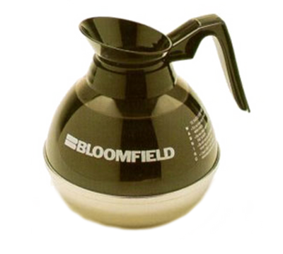 Bloomfield REG8890BL24 Plastic & Stainless Steel Unbreakable Regular Decanter with Bloomfield Logo (24 Each per Case)