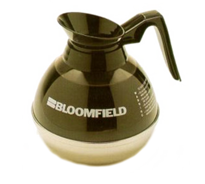 Bloomfield REG8890BL24 Plastic & Stainless Steel Unbreakable Regular Decanter with Bloomfield Logo (24 Each per Case)