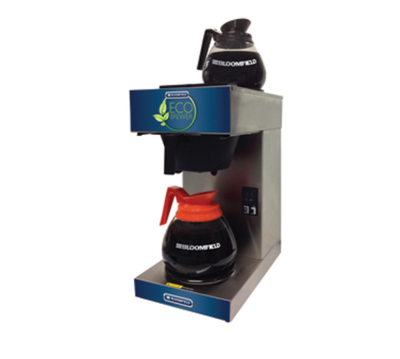 Bloomfield 4543-D2-120V Double Warmers Decanter Style Eco Coffee Brewer - 120 Volts 1650 Watts