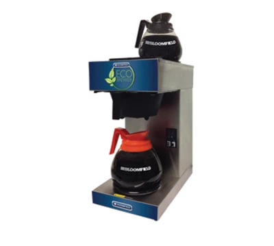 Bloomfield 4543-D2-120V Double Warmers Decanter Style Eco Coffee Brewer - 120 Volts 1650 Watts