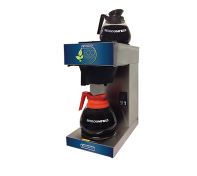 Bloomfield 4543-D2-120V Double Warmers Decanter Style Eco Coffee Brewer - 120 Volts 1650 Watts
