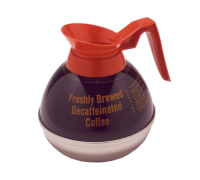Bloomfield DCF10115O1 Plastic & Stainless Steel Unbreakable Decaf Decanter with Bloomfield Logo