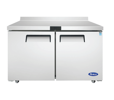 Atosa MGF8413GR 13.4 Cu. Ft. Solid Door Reach-In Freezer Counter or Work Top - 115 Volts