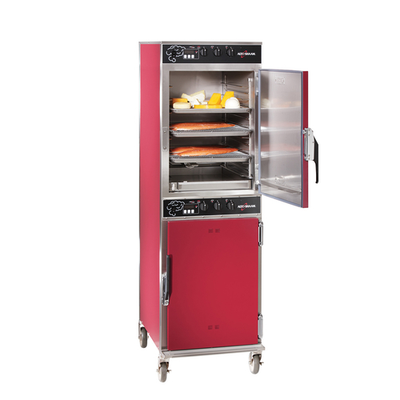 Alto-Shaam 1000-SK/I 720 Lbs. Stainless Steel 6 Racks Halo Heat Slo Cook Hold and Smoker Oven -208-240 Volts