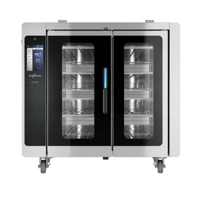 Alto-Shaam VMC-F4G-NG Stainless Steel 4 Chambers Natural Gas Vector F Series Multi-Cook Oven - 96,000 BTU