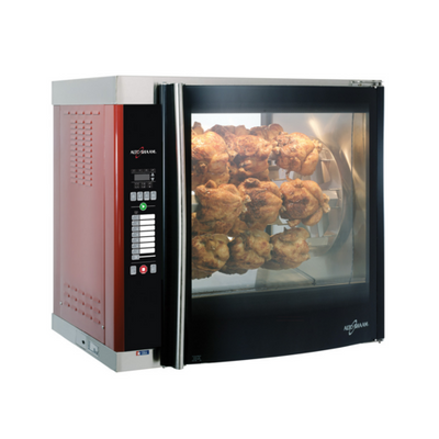 Alto-Shaam AR-7E 39.06" W Stainless Steel Double Pane Countertop Electric Rotisserie Oven - 208 Volts