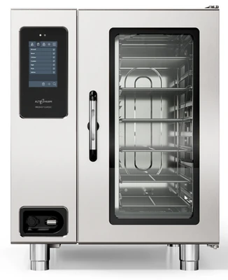 Alto-Shaam 10-10G CLASSIC 35.69" W Stainless Steel Countertop Liquid Propane Prodigi Classic Combi Oven or Steamer - 70,000 BTU