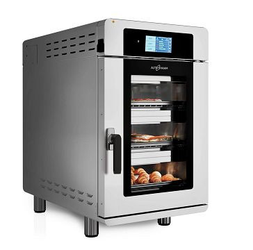 Alto-Shaam VMC-H3 Stainless Steel 3 Chambers Vector H Series Multi-Cook Oven - 208-240 Volts 1-Ph