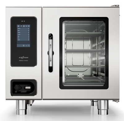 Alto-Shaam 6-10G CLASSIC 35.69" W Stainless Steel Countertop Natural Gas Prodigi Classic Combi Oven or Steamer - 43,000 BTU