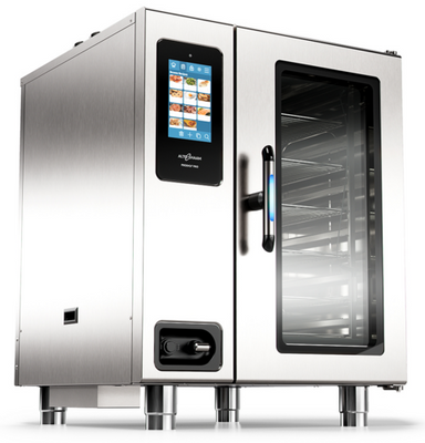 Alto-Shaam 10-10G PRO 35.69" W Stainless Steel Countertop Natural Gas Prodigi Pro Combi Oven or Steamer - 80,000 BTU