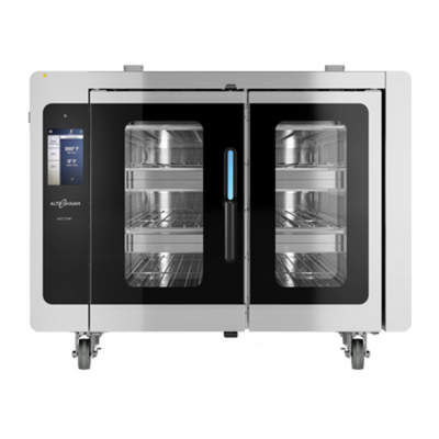 Alto-Shaam VMC-F3G-LP Stainless Steel 3 Chambers Liquid Propane Vector F Series Multi-Cook Oven - 72,000 BTU