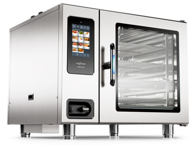 Alto-Shaam 7-20G PRO 43.75&quot; W Stainless Steel Countertop Natural Gas Prodigi Pro Combi Oven or Steamer - 98,000 BTU