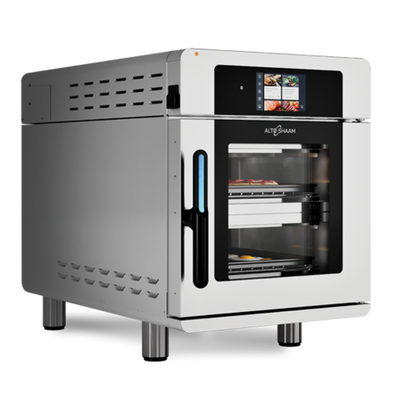 Alto-Shaam VMC-H2H Stainless Steel 2 Chambers Vector H Series Multi-Cook Oven - 208-240 Volts 1-Ph