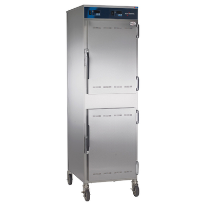 Alto-Shaam 1000-UP/P Stainless Steel 1 Section with 2 Compartments Halo Heat Proofing Cabinet - 120 Volts