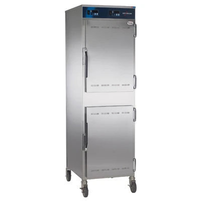 Alto-Shaam 1000-UP/P Stainless Steel 1 Section with 2 Compartments Halo Heat Proofing Cabinet - 120 Volts