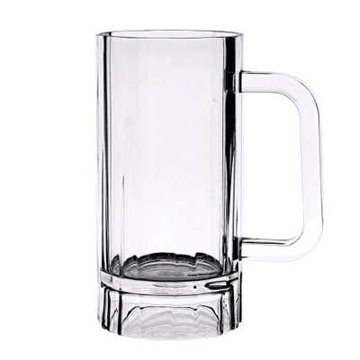 Thunder Group PLPCM001 16 Oz. Clear Polycarbonate Beer Mug