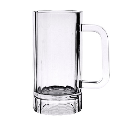 Thunder Group PLPCM001 16 Oz. Clear Polycarbonate Beer Mug