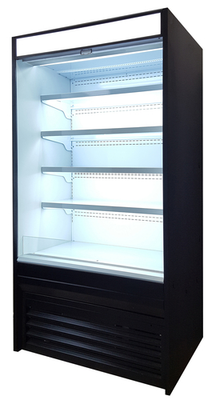 Blue Air BOD-48S 48.06" Bottom Mount Pre Coated Steel Exterior Open Display Case - 115V